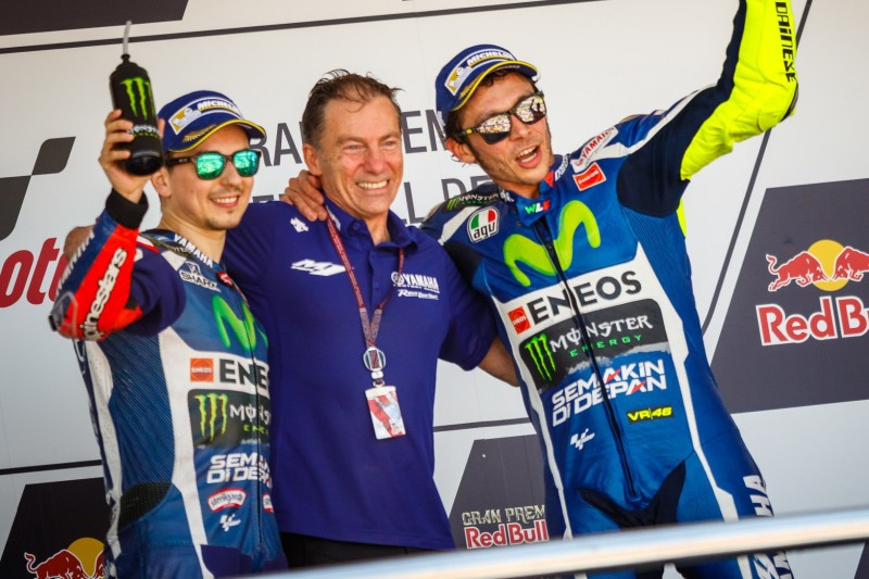 Valentino Rossi, Jorge Lorenzo, Lin Jarvis