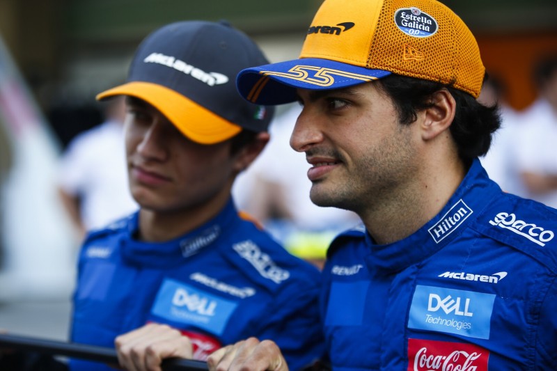 Carlos Sainz, Lando Norris