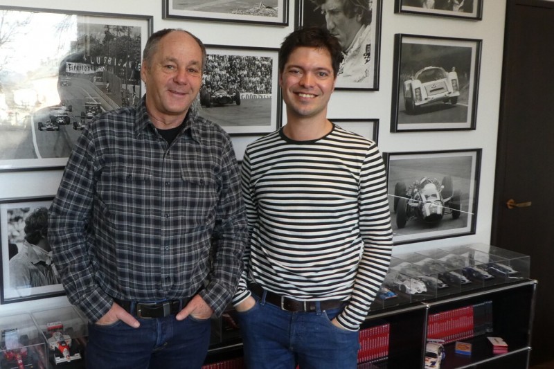 Gerhard Berger und Sven Haidinger