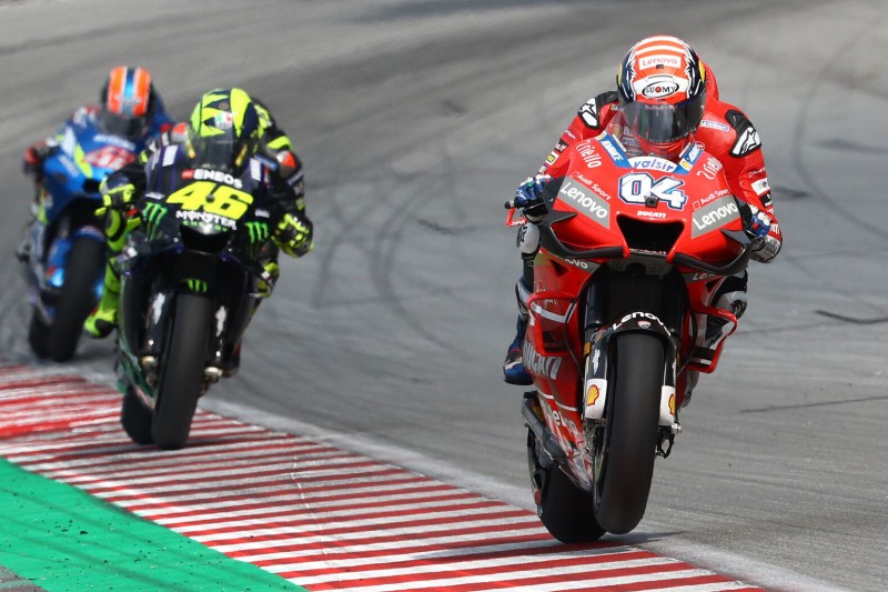 Andrea Dovizioso, Valentino Rossi