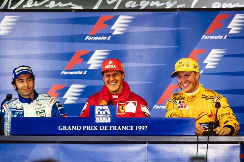 Heinz-Harald Frentzen, Michael Schumacher, Ralf Schumacher