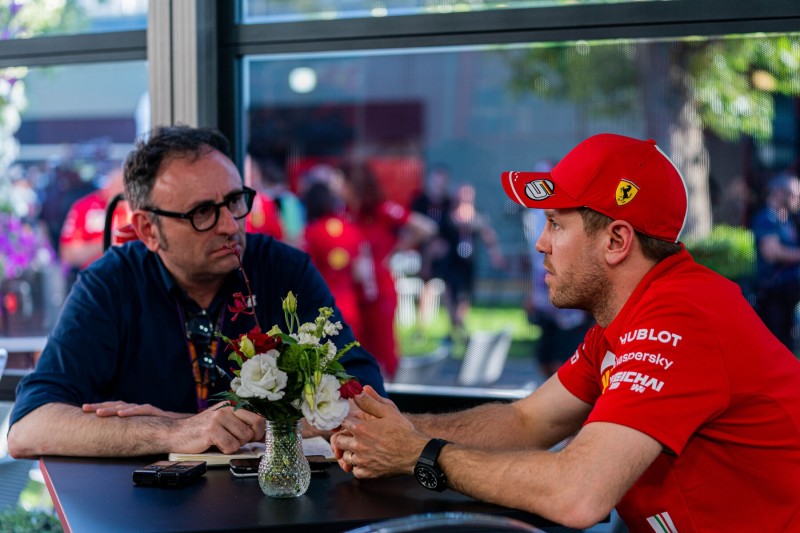 Roberto Chinchero und Sebastian Vettel