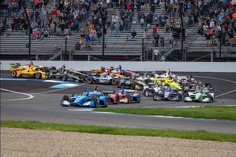 Start zum Grand Prix von Indianapolis der IndyCar-Saison 2019