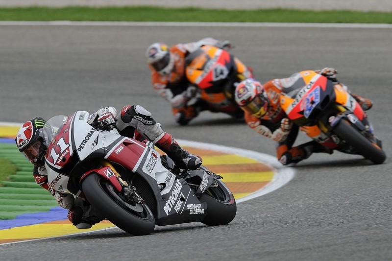 Ben Spies, Casey Stoner, Andrea Dovizioso