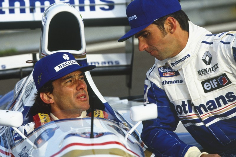 Ayrton Senna, Damon Hill