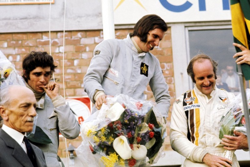 Francois Cevert, Emerson Fittipaldi, Denny Hulme