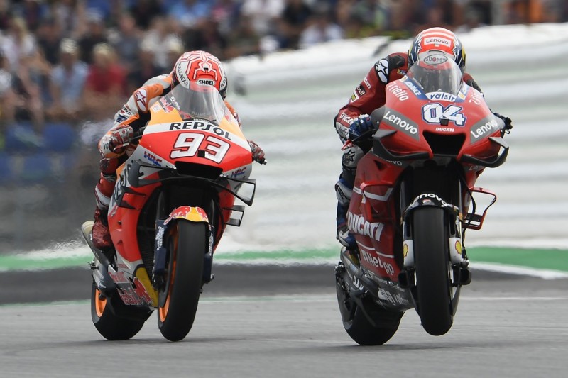 Andrea Dovizioso, Marc Marquez