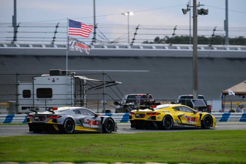 IMSA auf dem Rundkurs in Daytona