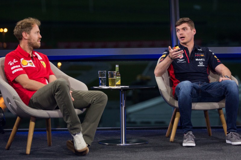 Max Verstappen, Sebastian Vettel