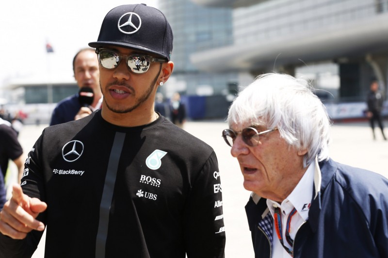 Lewis Hamilton, Bernie Ecclestone