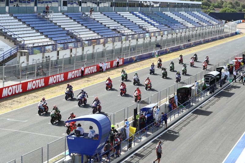 WSBK Start Jerez