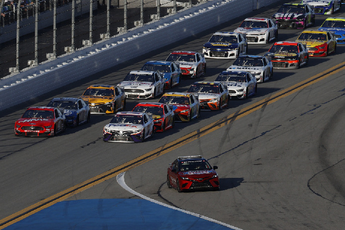 Restart in Daytona