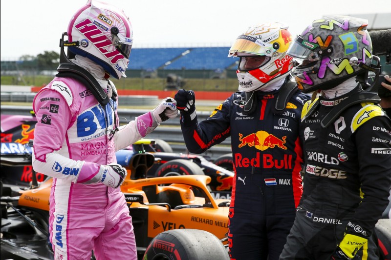 Daniel Ricciardo, Max Verstappen, Nico Hülkenberg