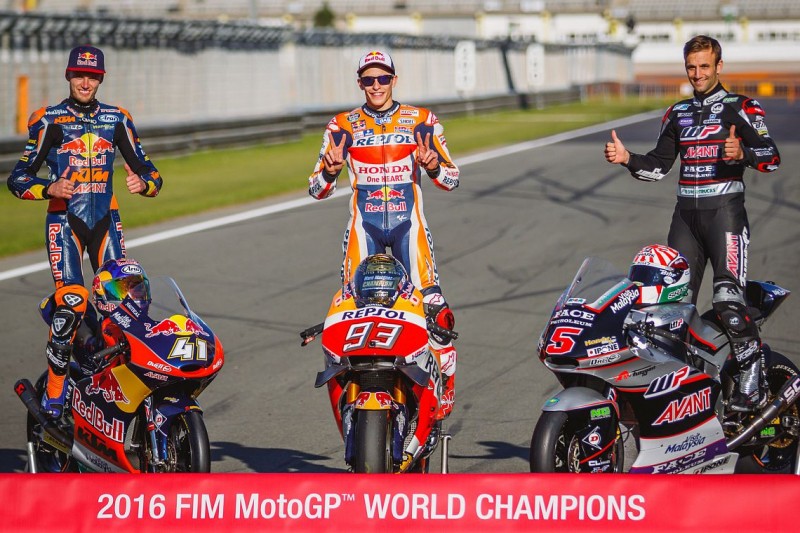 Brad Binder, Marc Marquez, Johann Zarco