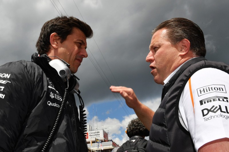 Toto Wolff, Zak Brown