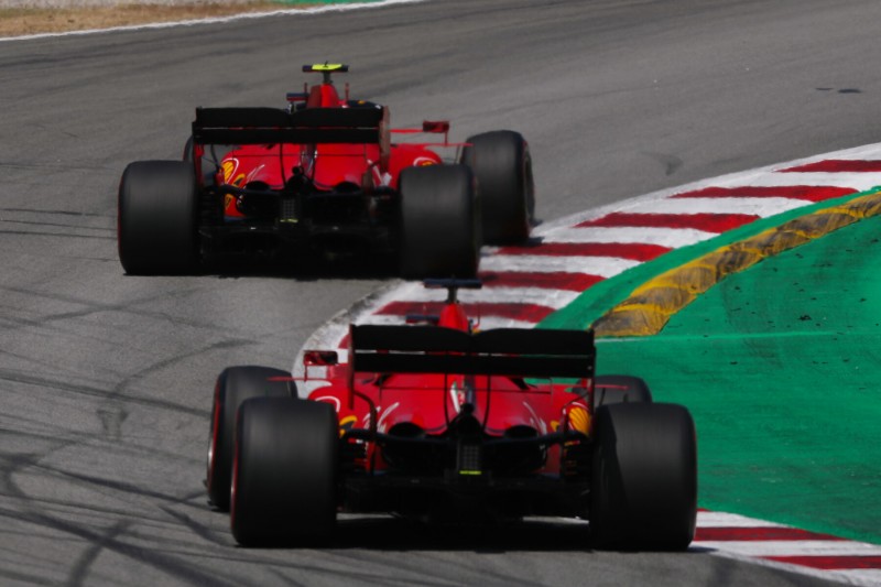 Charles Leclerc, Sebastian Vettel