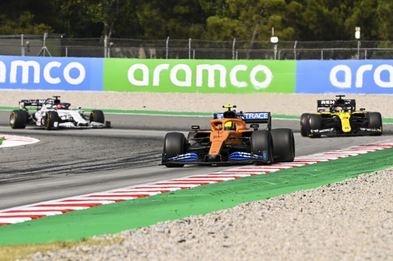 Lando Norris, Daniel Ricciardo, Daniil Kwjat