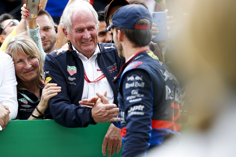 Helmut Marko, Pierre Gasly