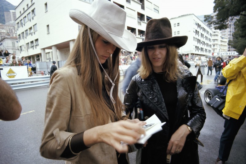 Nina Rindt und Helen Stewart