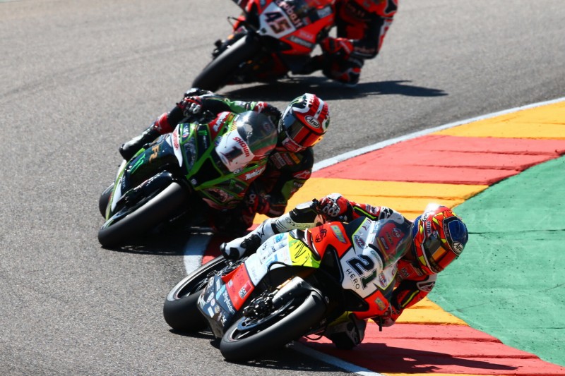 Michael Ruben Rinaldi, Jonathan Rea, Scott Redding