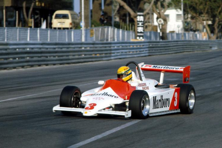 Ayrton Senna beim Formel-3-Grand-Prix von Macau 1983