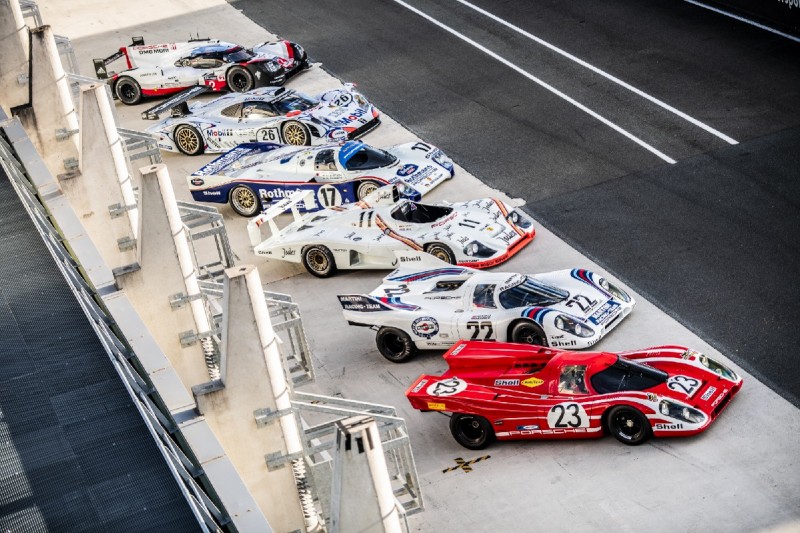 Porsche 917 K, Porsche 936/81 Spyder, Porsche 962 C, Porsche 911 GT1 '98, Porsche 919 Hybrid