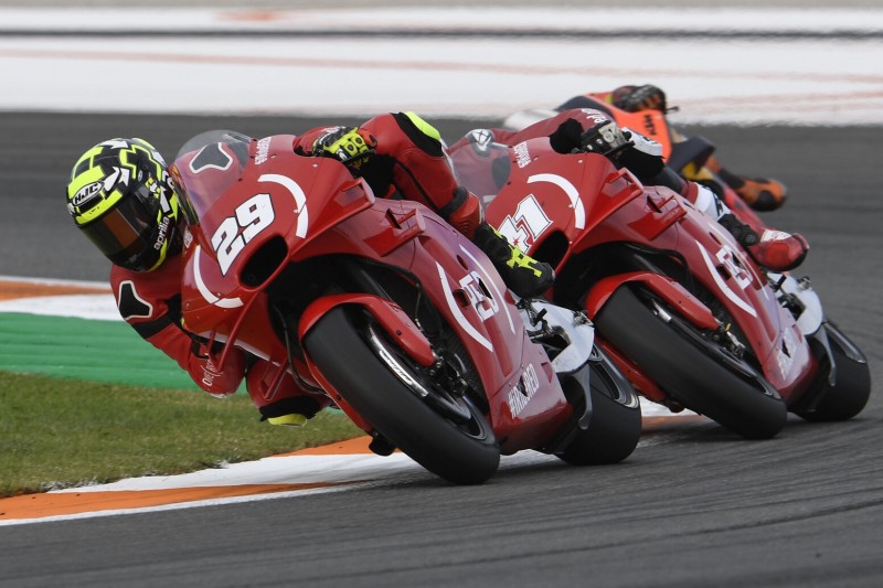 Andrea Iannone, Aleix Espargaro