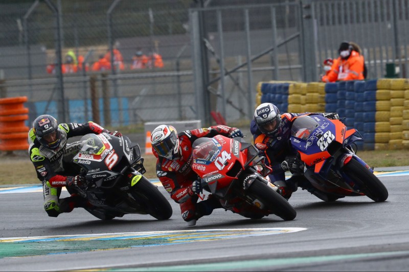 Andrea Dovizioso, Miguel Oliveira, Johann Zarco