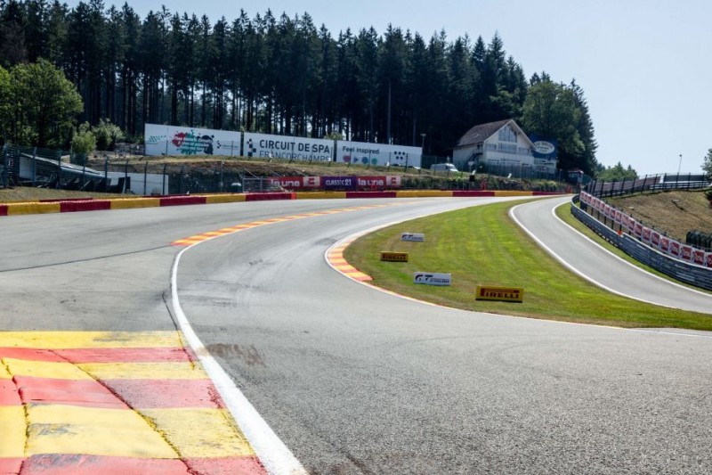 Eau Rouge in Spa-Francorchamps