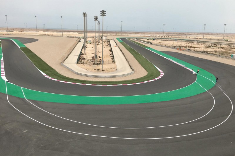 Long Lap: Penalty-Spur am Losail International Circuit in Katar