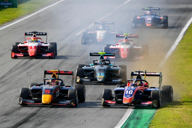 Formel-3-Action in Monza