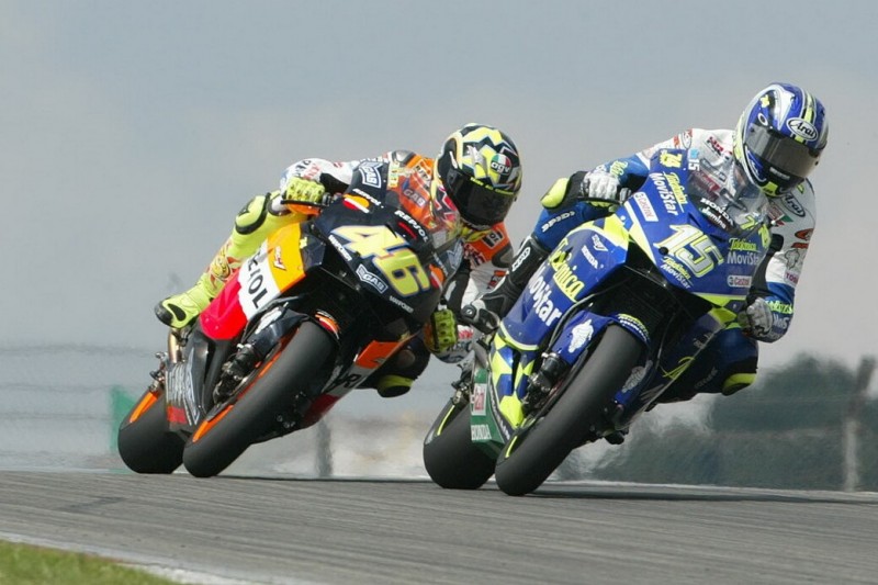 Sete Gibernau, Valentino Rossi