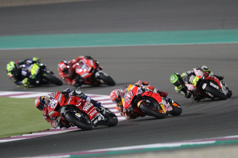 Andrea Dovizioso, Marc Marquez