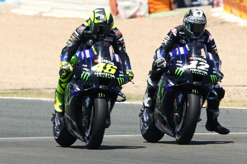 Maverick Vinales, Valentino Rossi