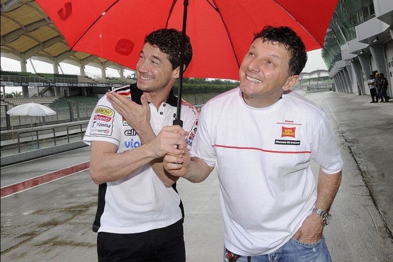 Fausto Gresini; Lucio Cecchinello