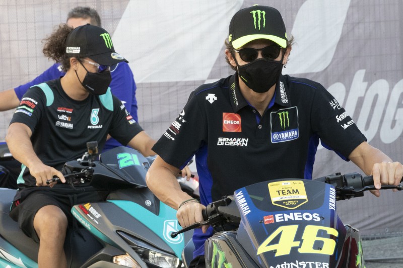 Franco Morbidelli, Valentino Rossi