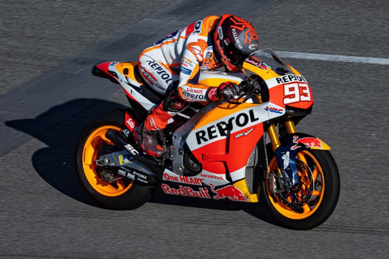 Marc Marquez auf der Honda RC213V-S