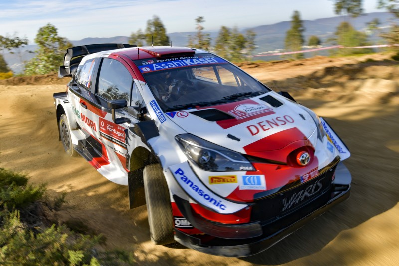 Sebastien Ogier im Toyota Yaris WRC bei der Rallye Portugal 2021