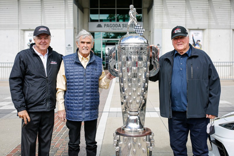 Rick Mears, Al Unser, A.J. Foyt