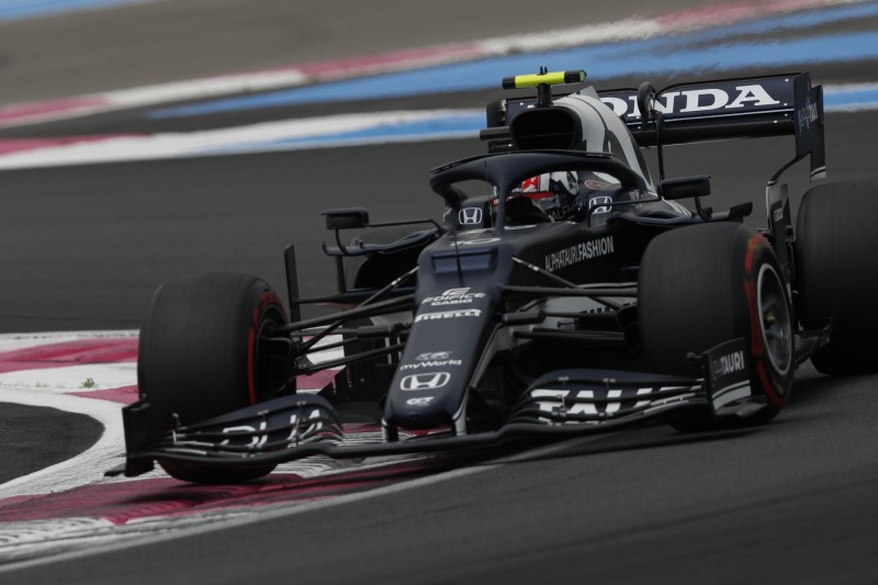 Pierre Gasly im AlphaTauri AT02 beim Frankreich-Grand-Prix 2021 in Le Castellet