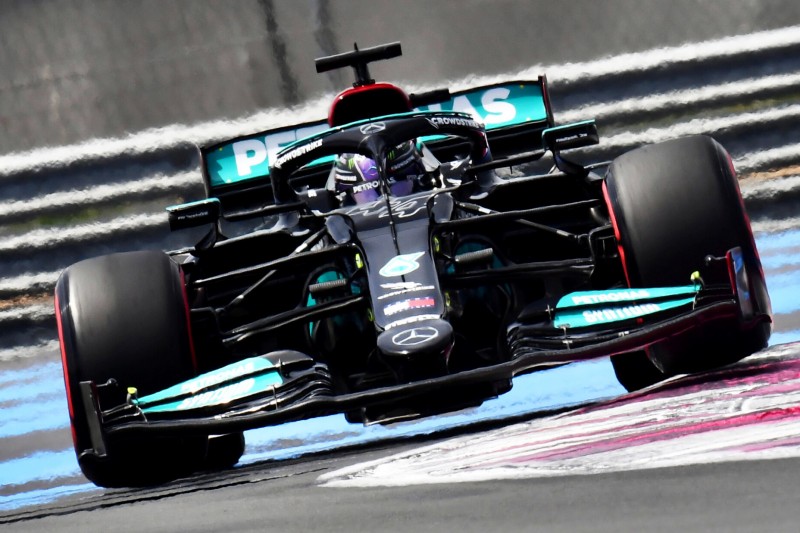 Lewis Hamilton (Mercedes) in Le Castellet (Frankreich)