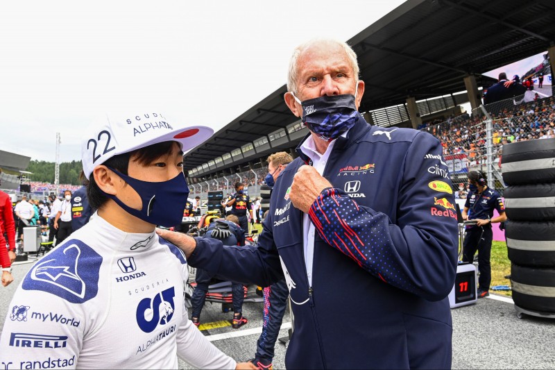 Helmut Marko, Yuki Tsunoda