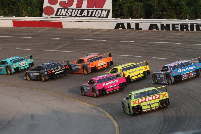 SRX: Renn-Action der Superstar Racing Experience 2021 auf dem Nashville Fairgrounds Speedway