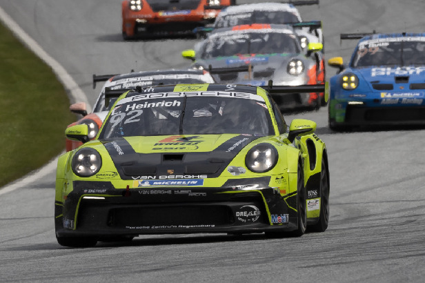 Laurin Heinrich beim Rennen des Porsche-Carrera-Cup in Spielberg 2021