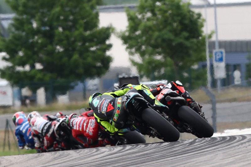 MotoGP-Action beim GP Deutschland 2021 auf dem Sachsenring