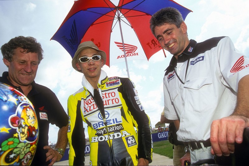 Jeremy Burgess, Valentino Rossi, Mick Doohan