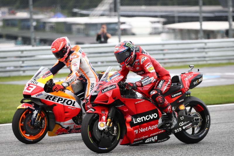 Francesco Bagnaia, Marc Marquez