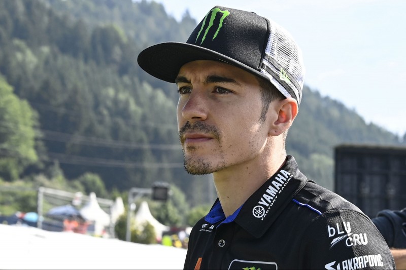 Maverick Vinales als Zuschauer beim FT1 zum GP Österreich 2021 in Spielberg