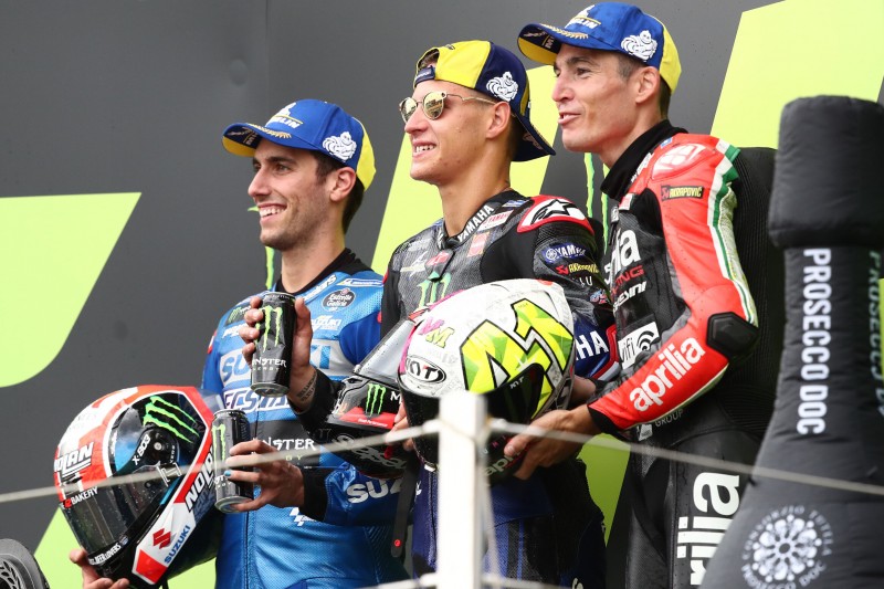 Fabio Quartararo, Alex Rins, Aleix Espargaro