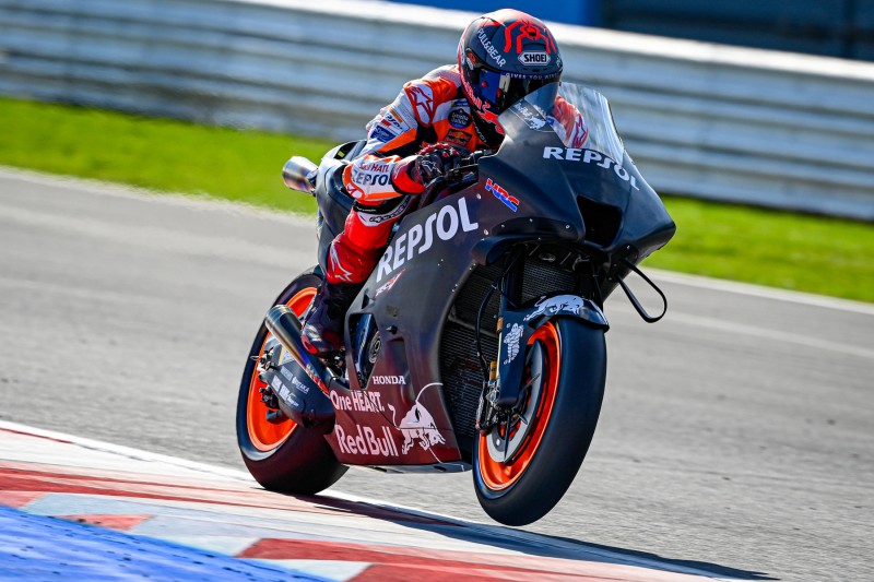 Marc Marquez auf Honda für 2022 beim Misano-Test im September 2021